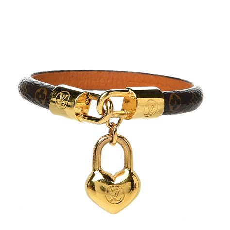 louis vuitton leather lock bracelet|louis vuitton key bracelet.